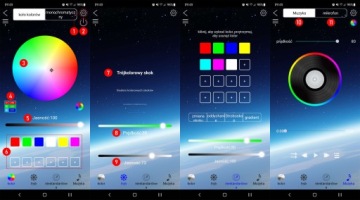 Цветная светодиодная лента RGB 10 м + Bluetooth-пульт дистанционного управления