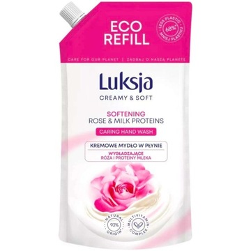 MYDŁO LUKSJA KREMOWE W PŁYNIE ZAPAS 900ml