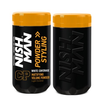 Nishman White Coverage Powder Puder do włosów 20g