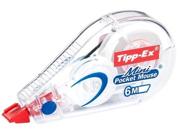 BIC ZESTAW TIPP-EX MINI POCKET MOUSE KOREKTOR 5mm X 6m SZKOLNY BIUROWY