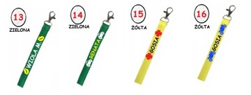 Короткий ремешок для ключей на запястье ЛЮБОЕ ИМЯ - много дизайнов