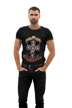 KOSZULKA MĘSKA DLA FANA GUNS N' ROSES N T-SHIRT