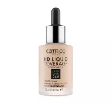 CATRICE HD Coverage podkład 010 Light Beige podkład do twarzy 30 ml