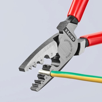 Zaciskarka zagniatarka końcówki kablowe Knipex