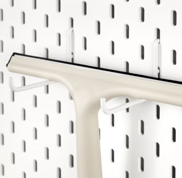 Крючок ИКЕА СКАДИС, белый, 2 шт.