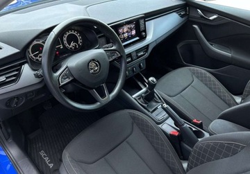 Skoda Scala Hatchback 1.0 TSI 115KM 2020 Skoda Scala Ambition, FV 23, Asystenci, Czujniki, Ogranicznik predkosci, S, zdjęcie 6
