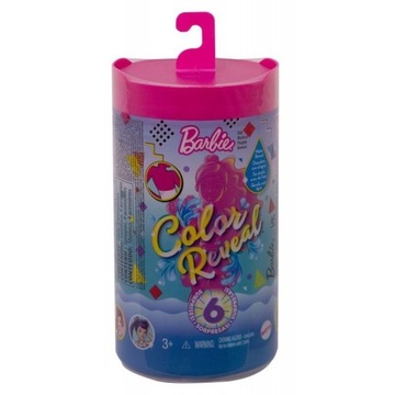 Lalka Mattel Barbie GTT24 Chelsea Color Reveal Monochrom