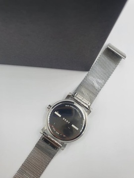 Zegarek damski DKNY NY2620 srebrny casual mesh