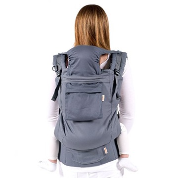 Nosidełko Beco Toddler Carrier, Dark Grey, Backpack Style