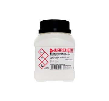 SIARCZAN MIEDZI (II) 5hydrat - czysty - 500g