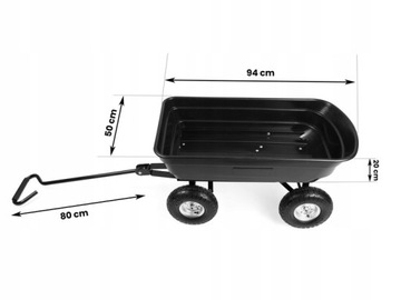 Тачка Barrow, садовая транспортная тележка, самосвал 3-в-1
