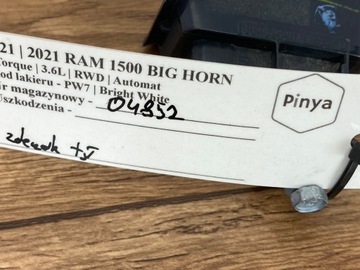 LAMPA PODSVÍCENÍ TABULKY DODGE RAM 1500 2019+