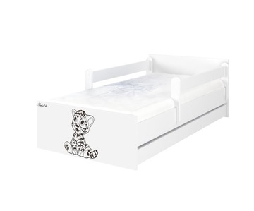 Łóżko dziecięce MAX 160x80 + materac + szuflada