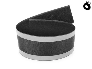 Светоотражающая повязка + ваш собственный логотип.