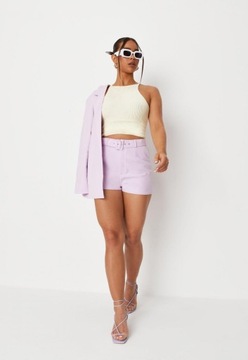 MISSGUIDED GŁADKIE KRÓTKIE SPODENKI 3XL