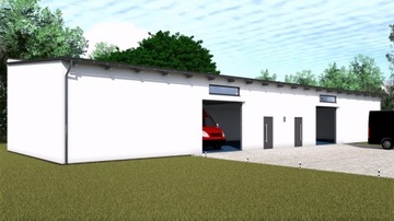 PROJEKT BUDYNKU GOSPODARCZEGO GJ18