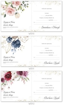 Пригласительные НА ЮБИЛЕЙ СВАДЬБЫ в конверте, 10 шт.