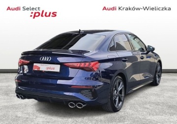 Audi A3 8Y S3 Limousine 2.0 TFSI 310KM 2022 Audi S3 Limousine Salon PL Gwarancja 12-2027 Ambiente Pakiet Czern Alcanta, zdjęcie 4