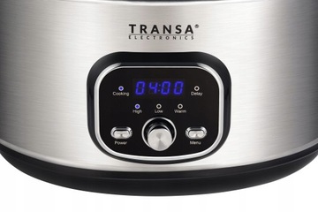 МЕДЛЕНВАРКА Керамическая кастрюля Программатор Transa Electronics 4,5 л 280 Вт