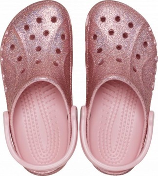 Женская обувь Сабо Шлепанцы Crocs Baya Glitter 205925 Сабо 37-38