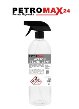ACETON TECHNICZNY 1l Rozpylacz PETROMAX24