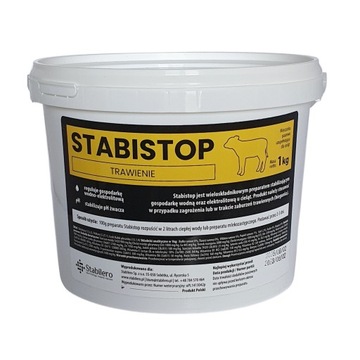NA BIEGUNKĘ U CIELĄT + ELEKTROLITY STABISTOP 1kg
