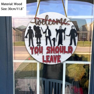 Хэллоуин украшения висит дверь занавес баннер мексиканский день мертвых