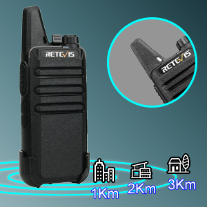 Рация Retevis RT622, коротковолновая PMR446, радиостанции CTCSS/DCS, 3 км