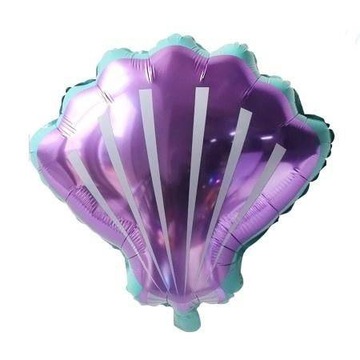 BALON MUSZELKA FIOLETOWA 51x54,5CM