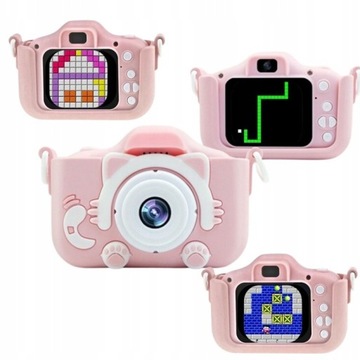 Детская камера Kitty Pink Camera + игры