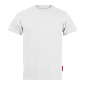 BIAŁA KOSZULKA DZIECIĘCA BIAŁY T-SHIRT CHŁOPIEC DZIEWCZYNKA BAWEŁNIANY 152