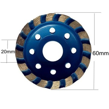 Styl altany 20mm śr. 100mm Cala ściernica ścierniwo ściernica kamień