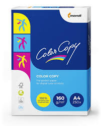 Papier biurowy Color Copy format A4 160g 250 arkuszy