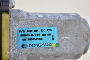 ZVEDÁK OKNO PRAVÝ ZADNÍ SSANGYONG KORANDO 3 III