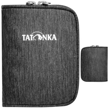 Portfel sportowy Tatonka Zipped Money BOX, black
