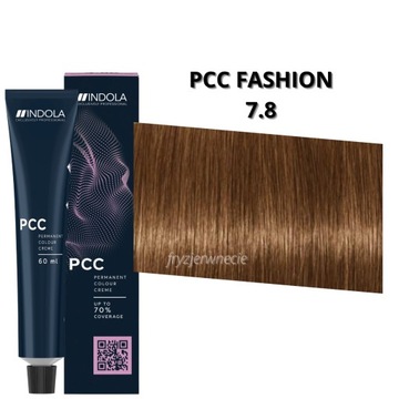 Indola PCC farba do włosów 7.8
