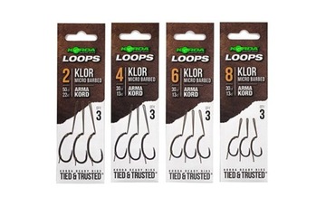 Korda Loop Rigs Klor Przypony Karpiowe roz. 4