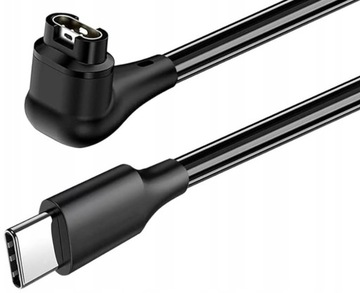 Ładowarka Przewód Kabel Kątowy USB-C Garmin Fenix 7X PRO Sapphire Solar