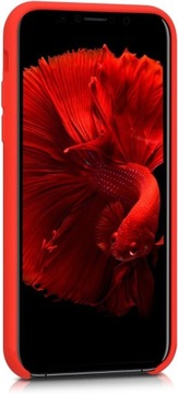Etui do iPhone'a XS Gemstone Red + ochrona ekranu