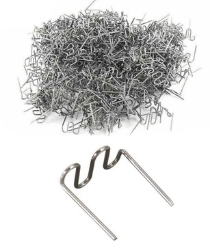 СКОБЫ ДЛЯ ПЛАСТИКА СТЕПЛЕР ВОЛНА 0,8ММ 500 шт.