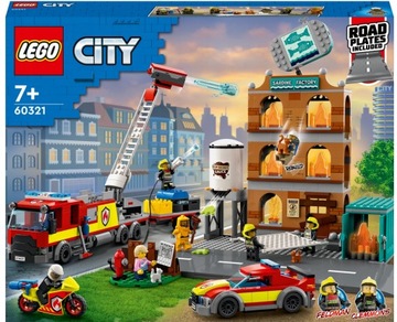 LEGO City Straż pożarna 60321 ZESTAW NA PREZENT WÓZ FIGURKI POSTACIE