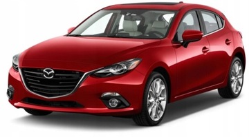 DRŽÁKY NÁRAZNÍKU ZADNÍ PR MAZDA 3 BM 13-17 SEDAN