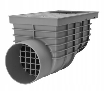 ОЧИСТИТЕЛЬ БОКОВЫХ ЖЕЛОБОВ SIDE GUTTER CLEANER DRAIN 110 Серый Универсальный Сифон