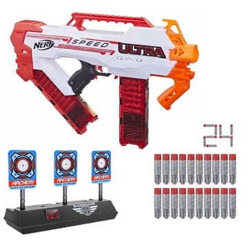 NERF ULTRA SPEED F4929 + ELEKTRONICZNA TARCZA