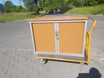 Metalowa szafka żaluzja roleta 73 x 100 x 43 cm