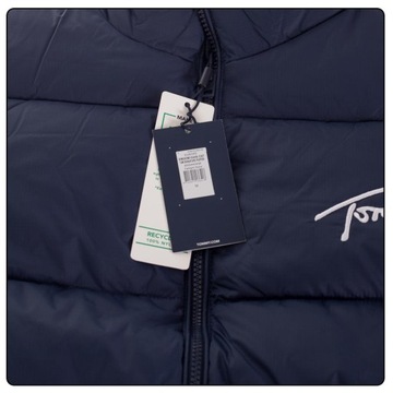 TOMMY HILFIGER MĘSKA KURTKA ZIMOWA GRANATOWA r.XL