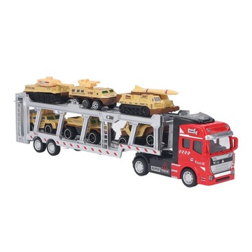 Игрушки-грузовики с яркими деталями, компактные