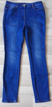 Next Skinny spodnie jeansowe niebieskie 12 / 40