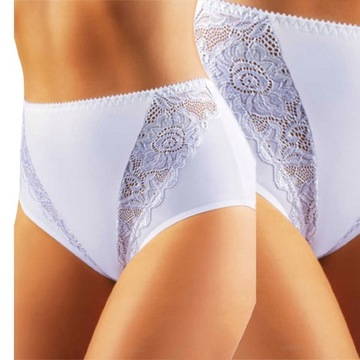 Majtki damskie Figi Emili Comfort ROSITA biały 2XL