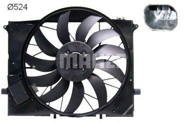 VENTILÁTOR CHLADIČŮ Z POUZDRO MERCEDES S C215 W220 SL R129 R230